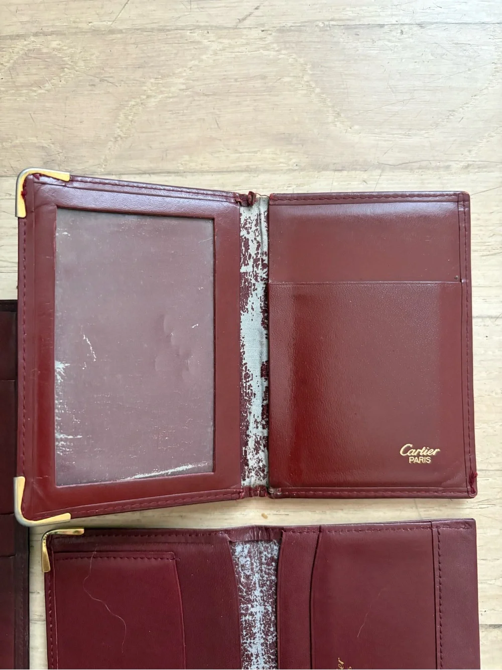 RESELLER LUX SMALL LEATHER GOODs 3 PACK - Cartier Bi Fold Wallets NO OFFERS